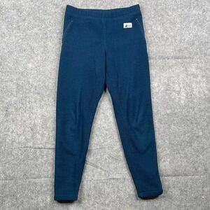 VTG Mountain Equipment Fleece Pants Size Women's Medium Blue Mid Layer Outdoor
